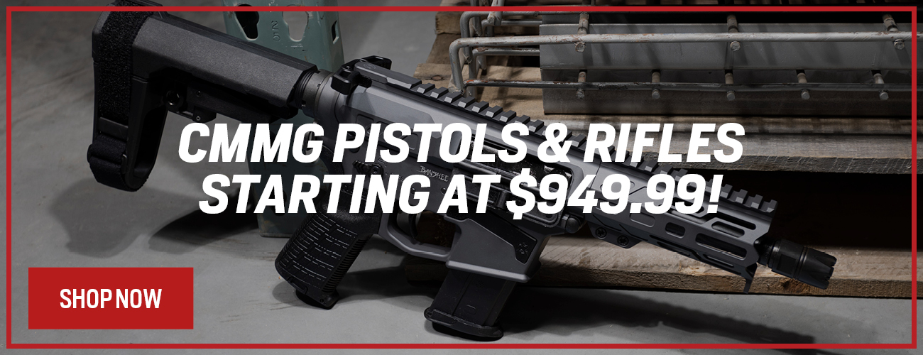 CMMG Pistols and Rifles Starting at $949.99